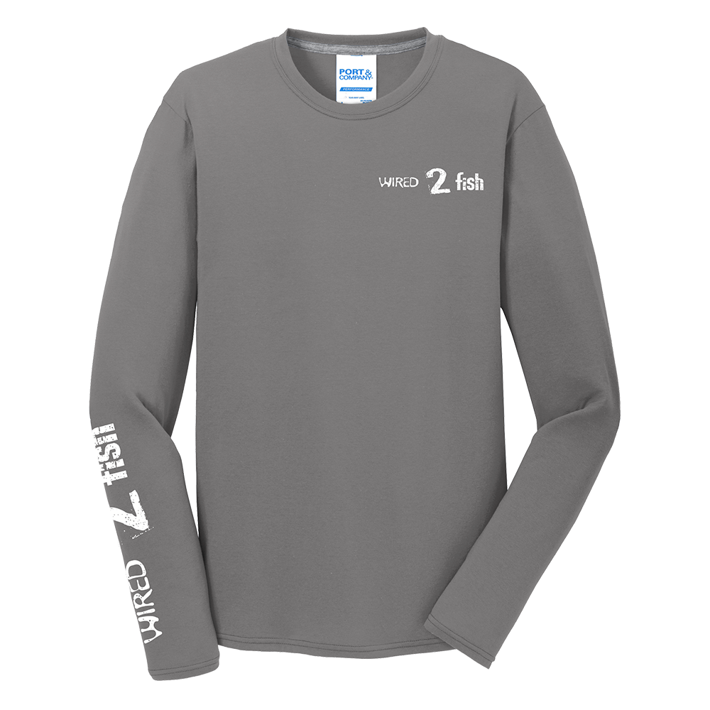 Performance Blend Long Sleeve Tee – Wired2Fish Store