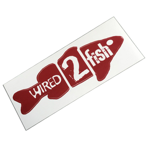 Wired2Fish Red Fish Decal