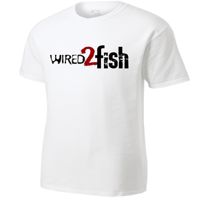 Wired2Fish Logo T-Shirt - White