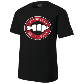 Wired2Fish Medallion Logo T-Shirt - Black
